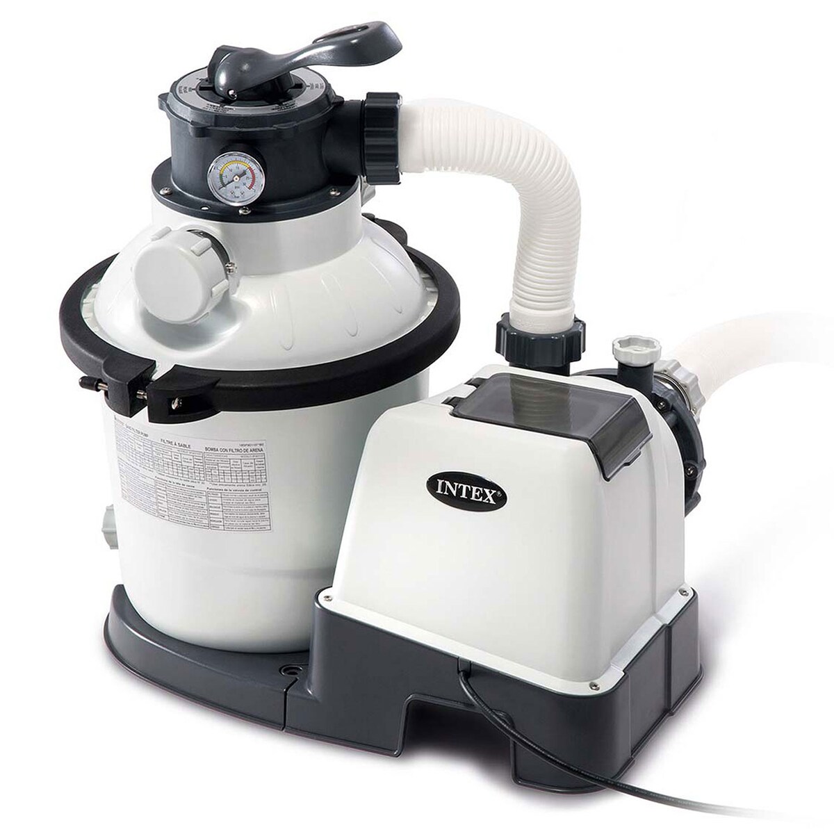 Pompa filtrująca piaskowa do basenu 5700l/h Intex 26644 + kulki filtracyjne