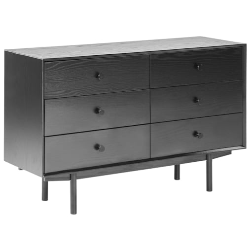 Komoda czarna ALCESTER