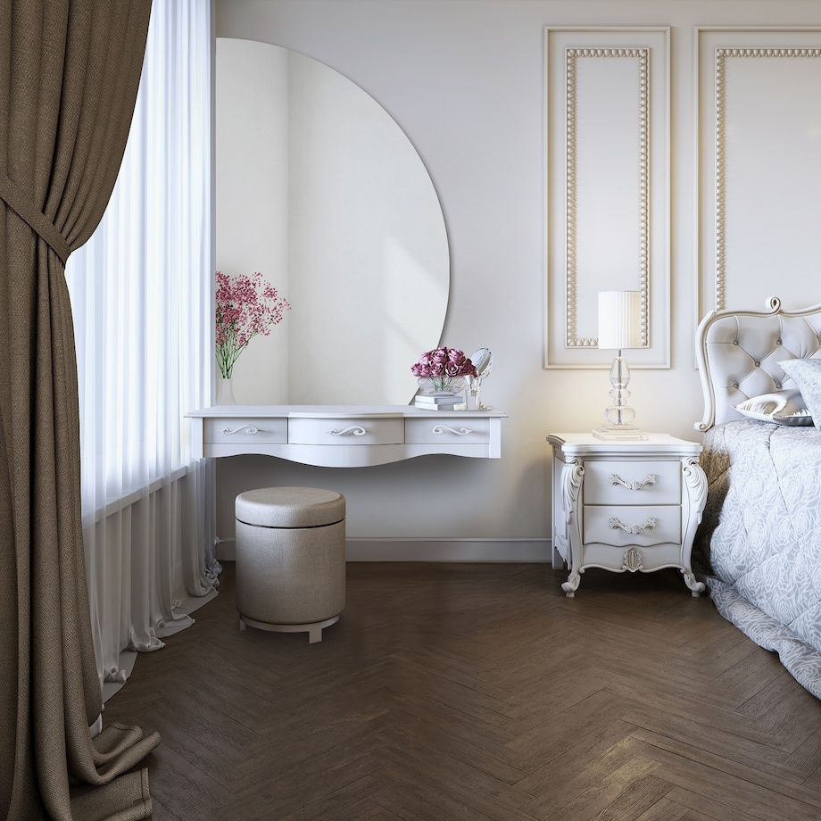 Lustro łazienkowe półokrągłe ze ściętym dołem - HELENA