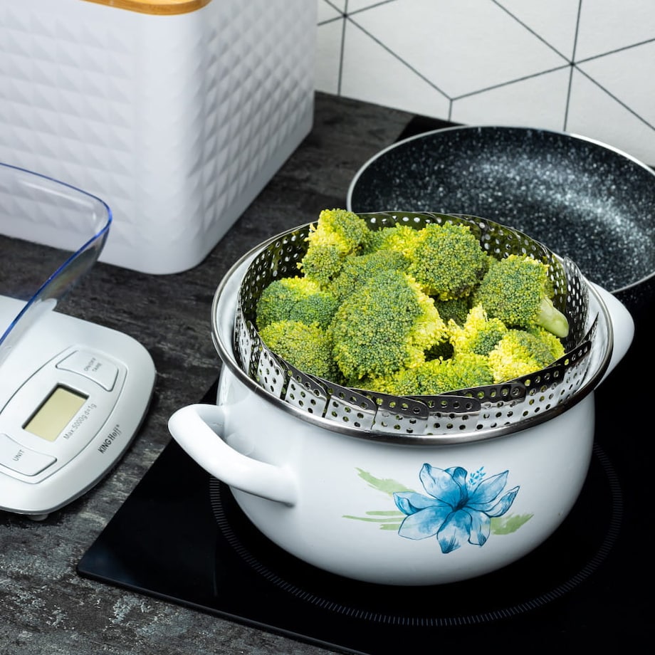 Koszyk parowy do warzyw 24cm do gotowania na parze KINGHOFF