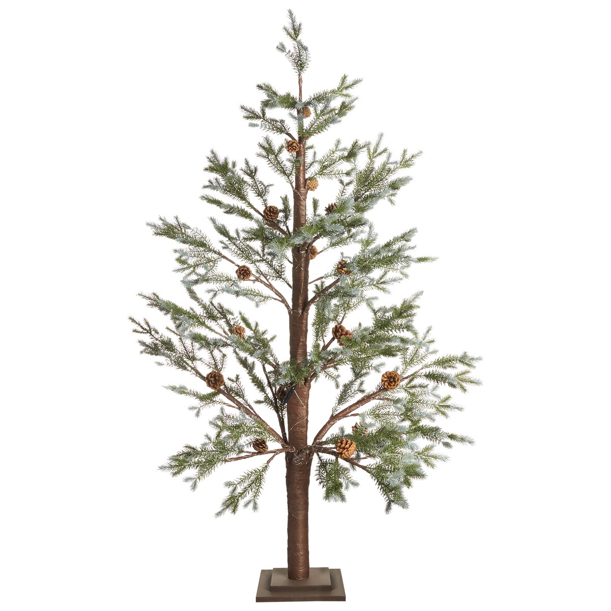 Dekoracja ogrodowa LED LAUGARAS 150 cm Choinka Zielony