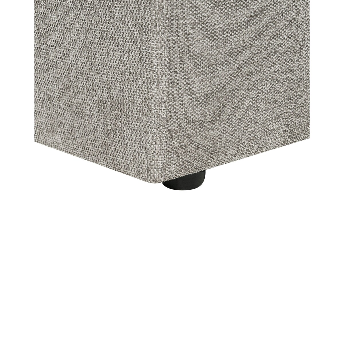 Zestaw 2 foteli tapicerowanych jasnoszary ALLA