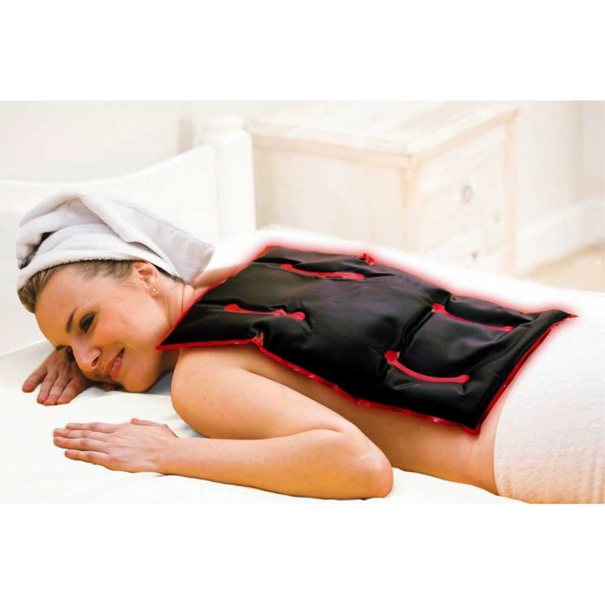 Termofor borowinowy, poduszka rozgrzewająca