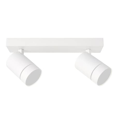 2-punktowa lampa natynkowa Selma z regulacją LED 10W biała