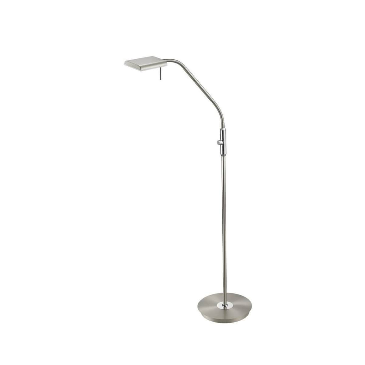 Lampa podłogowa LED 12W Trio BERGAMO 420910107 nowoczesna stojąca do salonu, regulowane światło