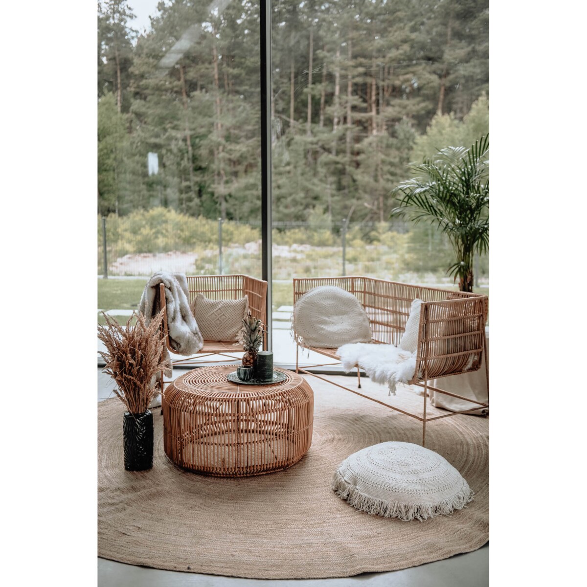 STOLIK RATTANOWY FITO L