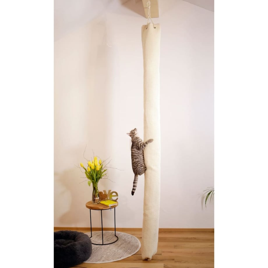 Kerbl Worek wspinaczkowy dla kota, 240 cm, beżowy