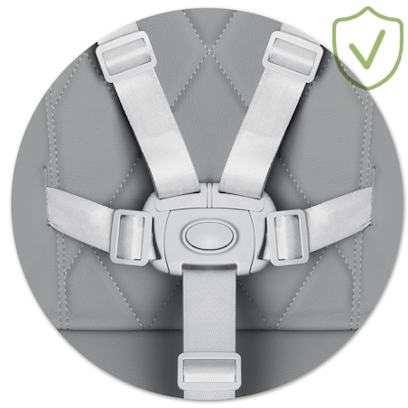 Krzesełko do karmienia z bujaczkiem leżaczkiem 3w1 Nukido