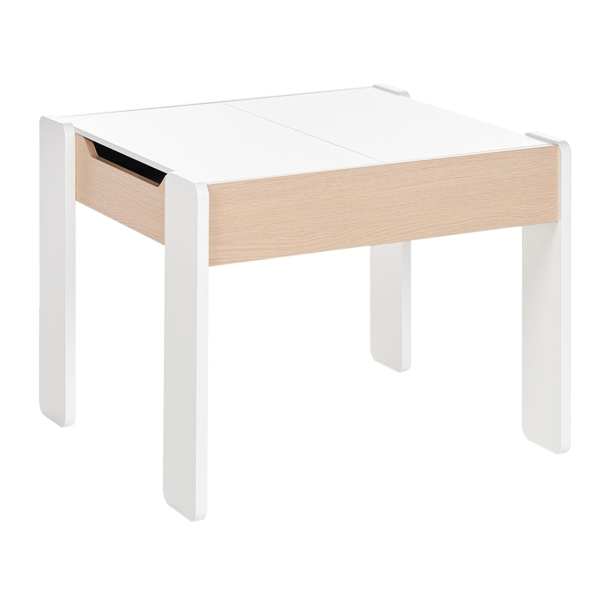 Stół z krzesłami dla dzieci LOYD Biały