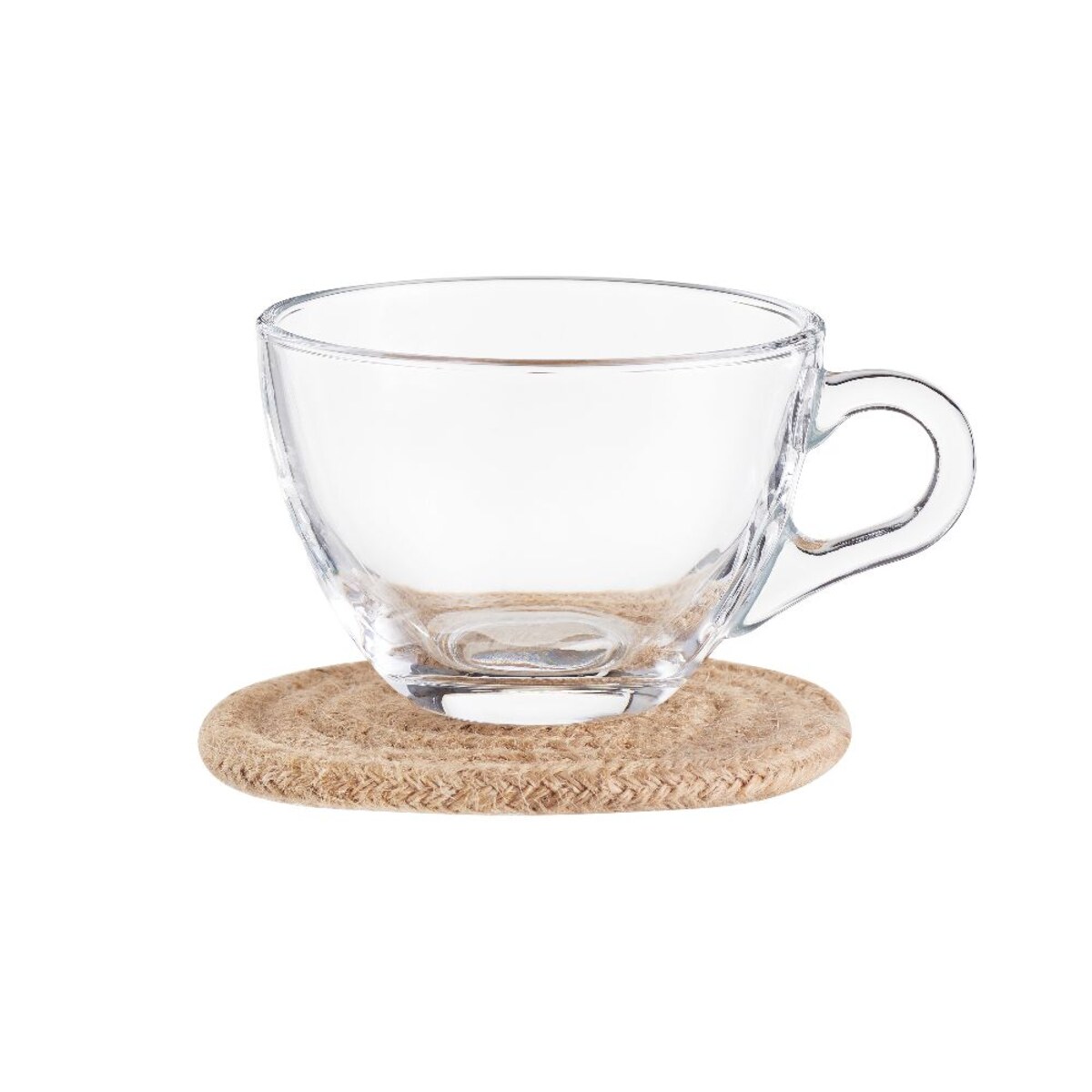 VILLA ITALIA Komplet filiżanek z podkładkami 2 sztuki Zestaw prezentowy ERICA