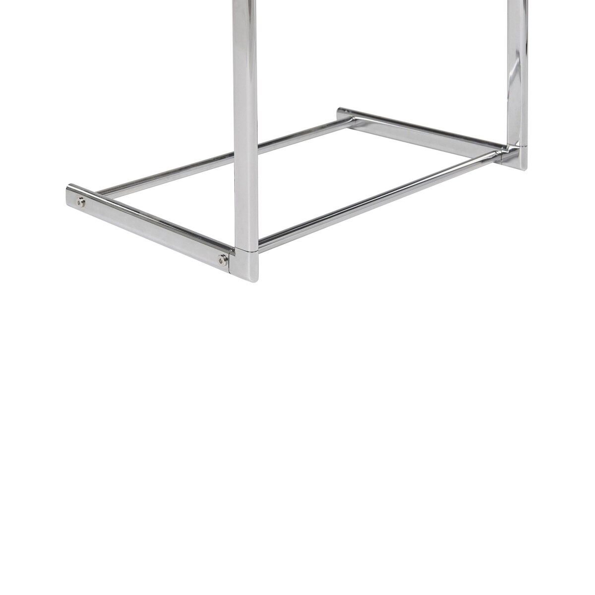 Stojak na ręczniki 44 x 86 cm srebrny AMBIL