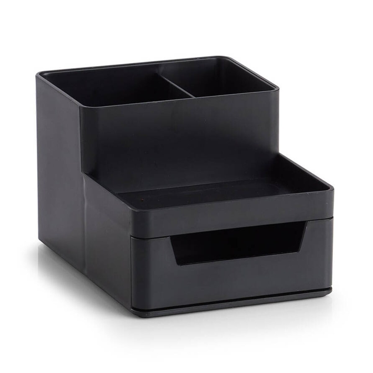 Organizer na biurko z plastiku, 11,2 x 15,5 x 9,5 cm