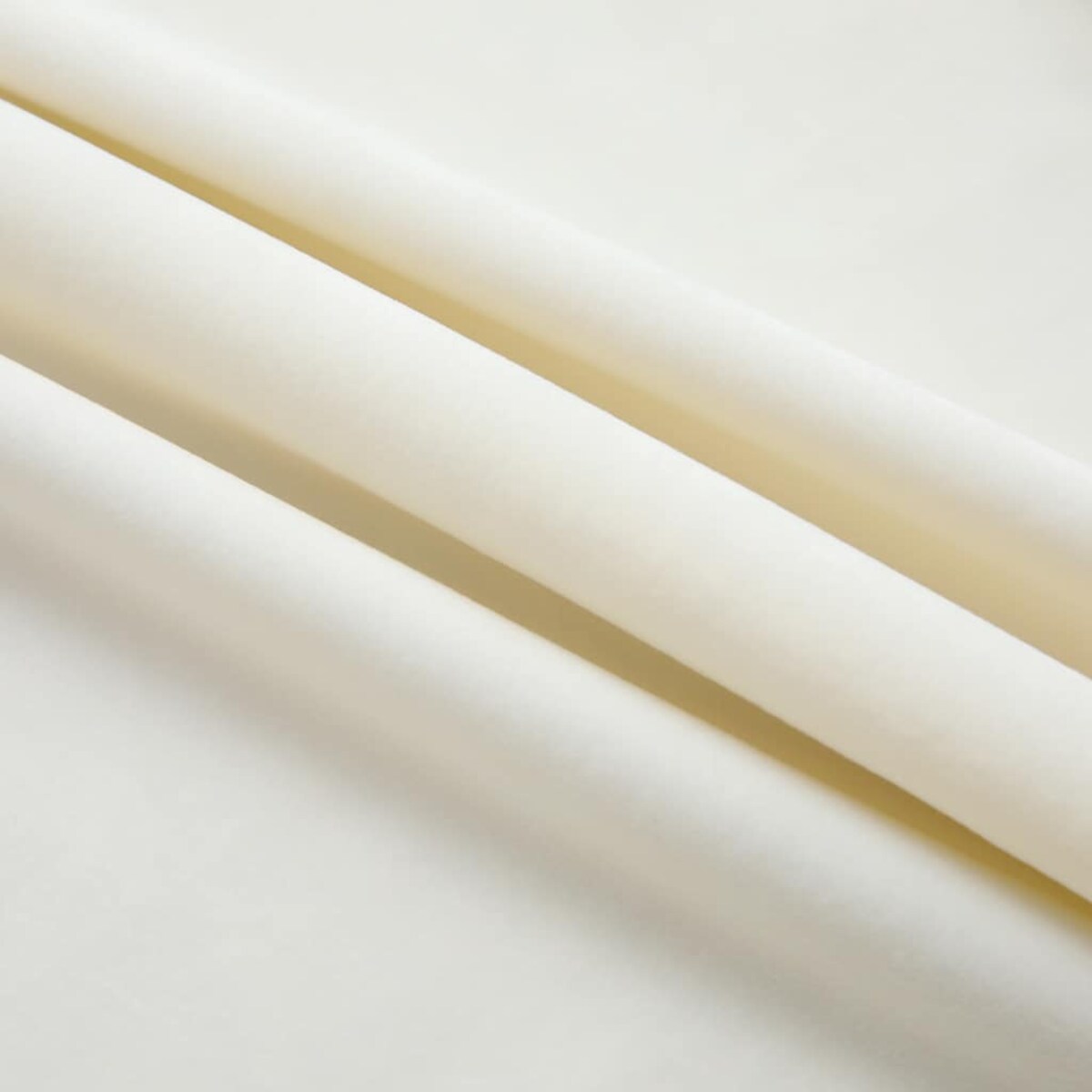 vidaXL Zasłony z haczykami, 2 szt., aksamitne, kremowe, 140x175 cm