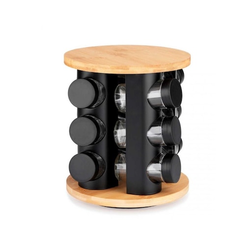 Elitehoff stojak obrotowy na przyprawy 12 pojemników E-8252 56839