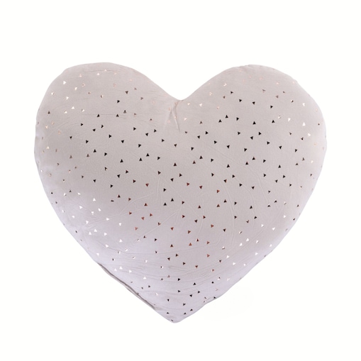 Dekoracyjna poduszka aksamitna z metalicznym wzorem