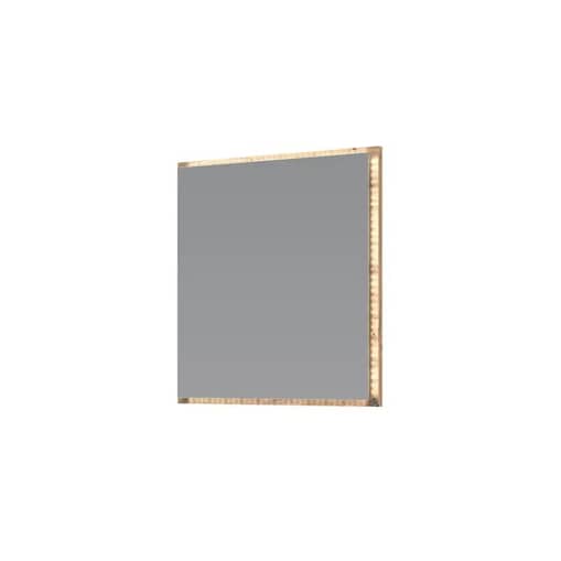 Lustro łazienkowe AVIOLA 60cm dąb artisan z oświetleniem LED