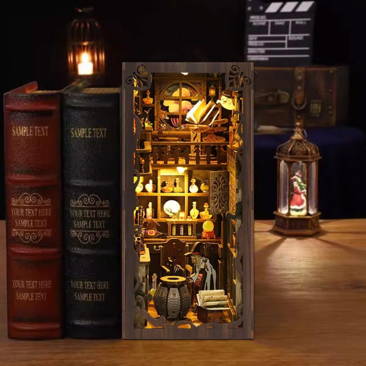 Miniaturowy domek Book Nook - Niezwykłe eliksiry