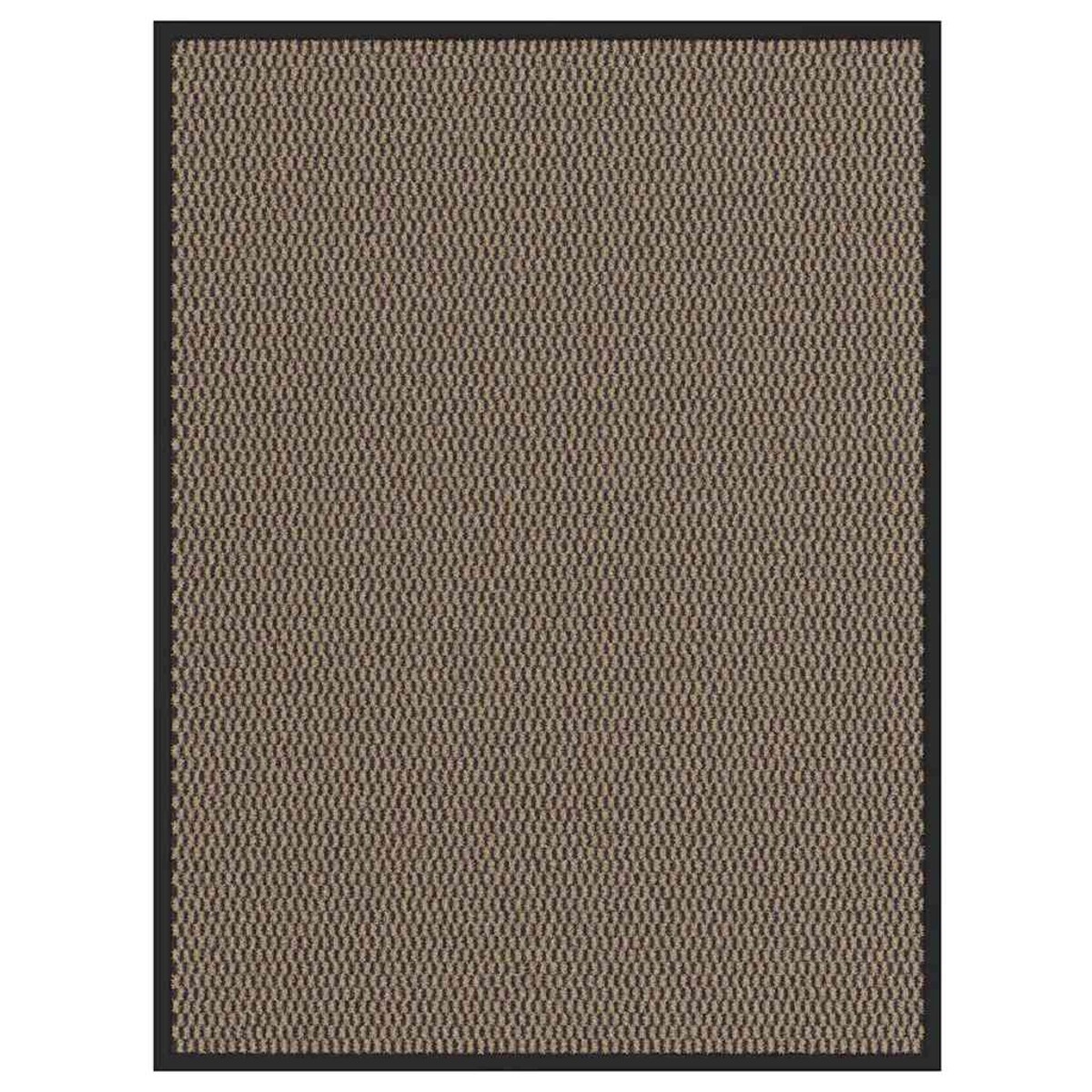 vidaXL Wycieraczka, brązowa, 80 x 120 cm