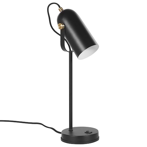 Lampa biurkowa TYRIA Regulowana Metal Czarny