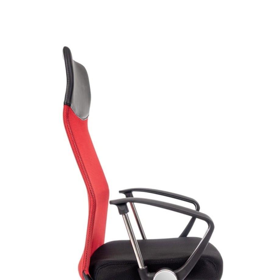 OBROTOWY FOTEL DO BIURKA Z SIATKÄ„ MESH W KOLORZE CZERWONYM