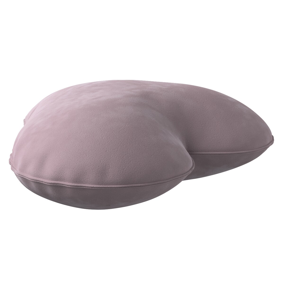 Poduszka Heart of Love, zgaszony róż, 45x15x45cm, Posh Velvet