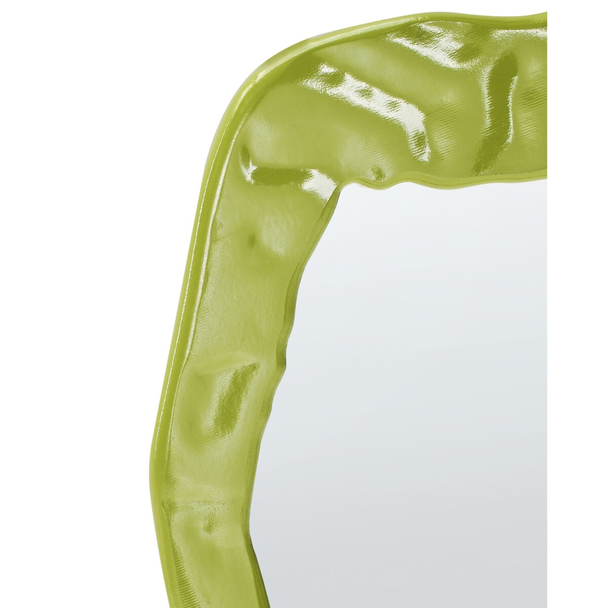 Lustro ścienne MARTYRE 57 x 74 cm Zielony