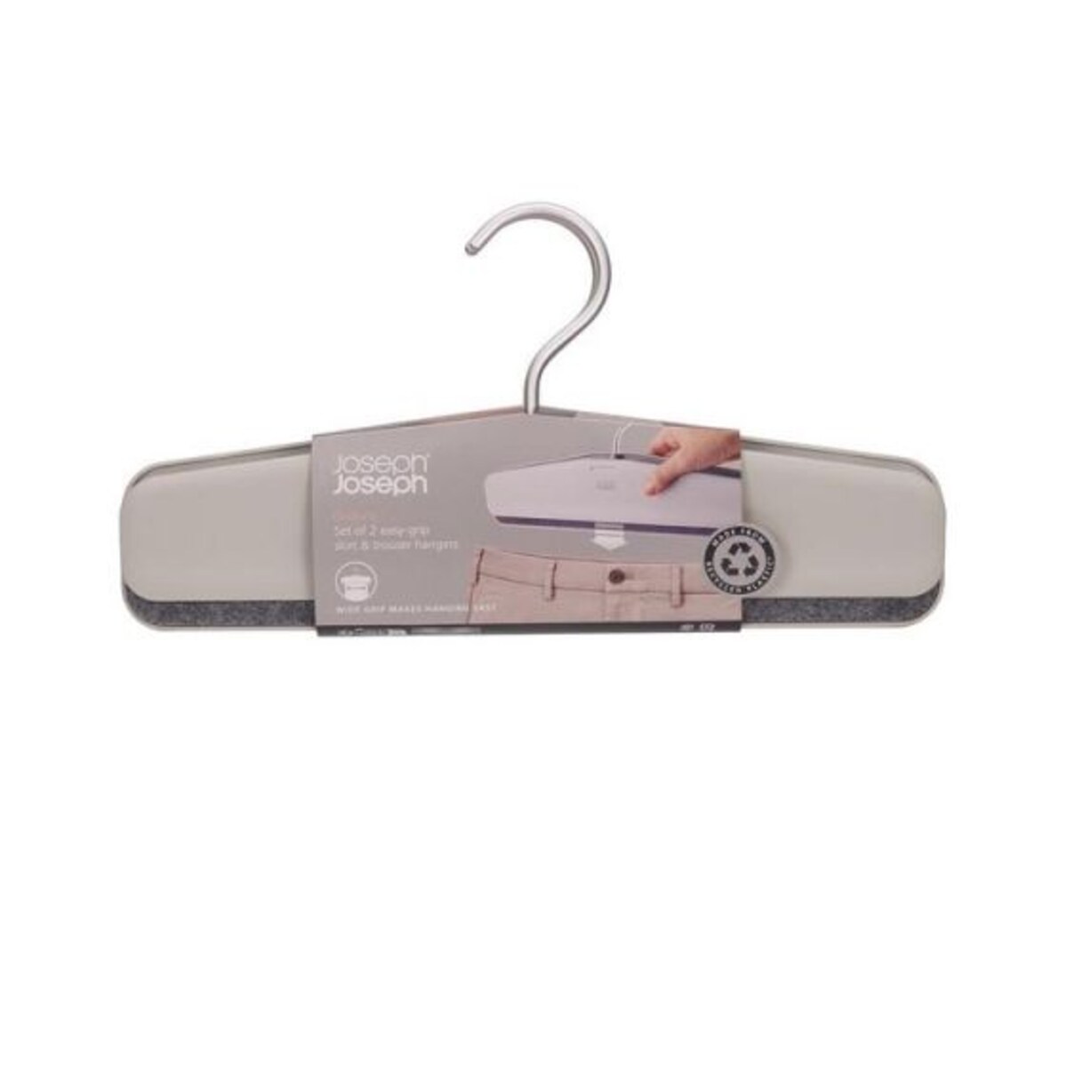 Zestaw 2 wieszaków na spodnie / spódnice Orderly Joseph Joseph