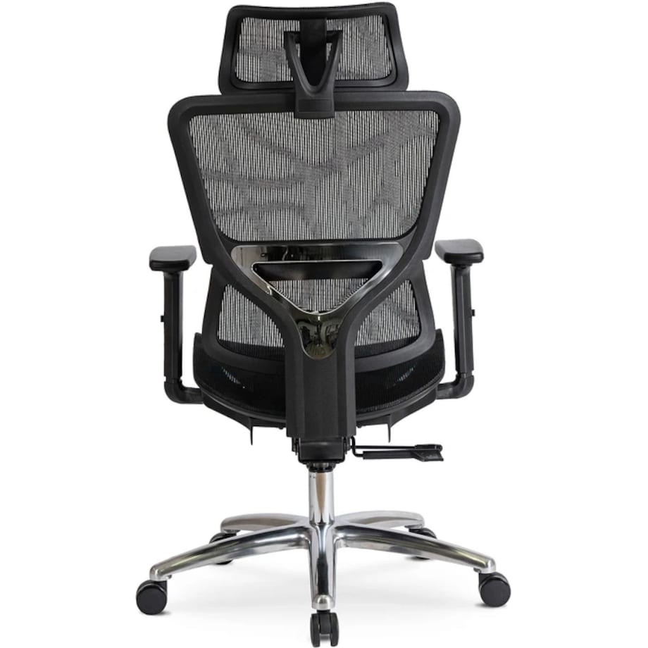 Fotel gamingowy obrotowy ergonomiczny do biurka czarny ROYAL