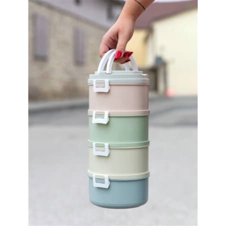 MENAŻKA POJEMNIKI na obiad jedzenie do przenoszenia piknik kemping pracy