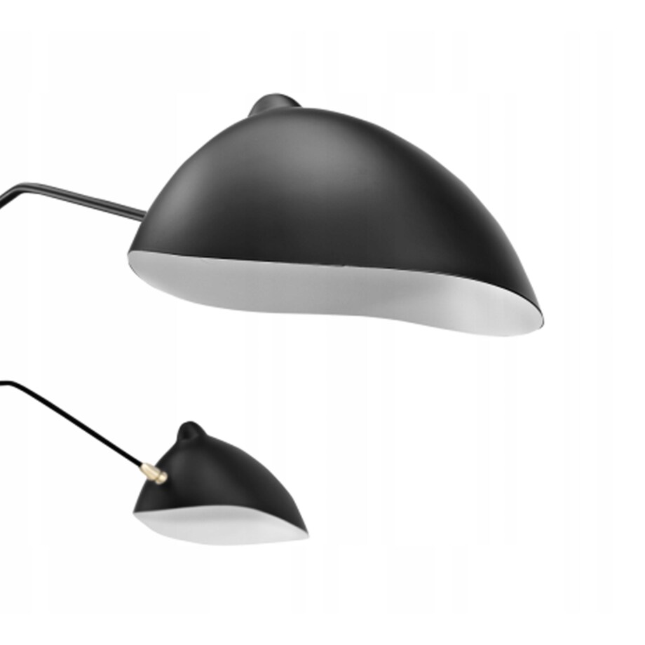 Lampa Sufitowa Wisząca Czarna 3 Ramienna Pająk Xxl