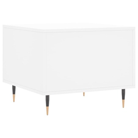 vidaXL Stoliki kawowe, 2 szt., białe, 50x50x40 cm