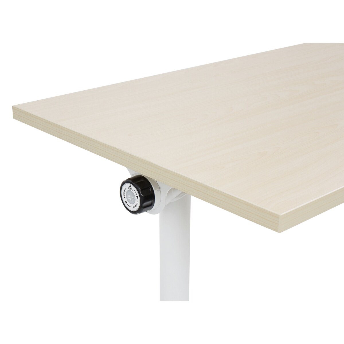 Składane biurko CAVI Jasnobrązowy 120 cm 60 cm Z kółkami
