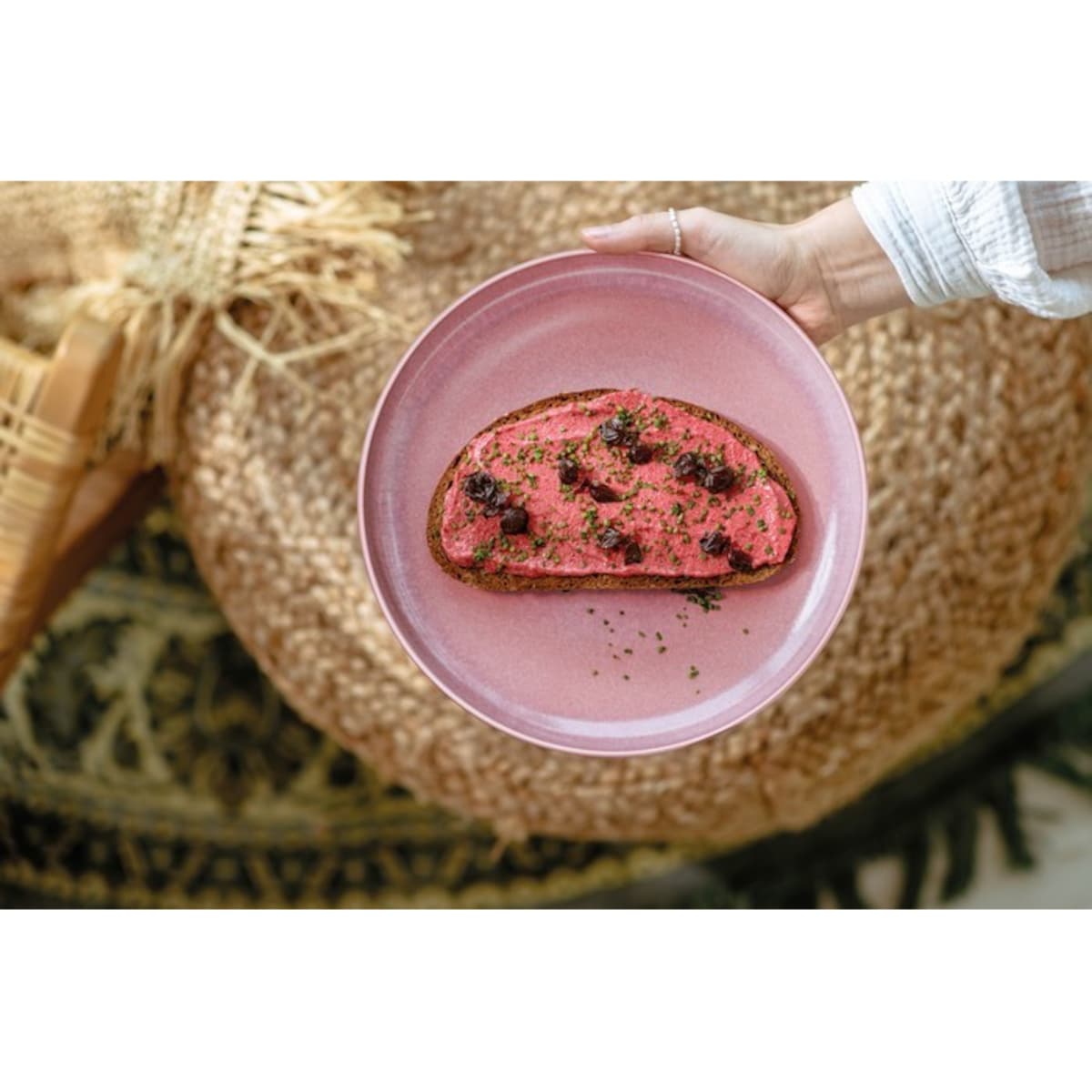 Talerz sałatkowy Perlemor Coral, 24 cm, Villeroy & Boch