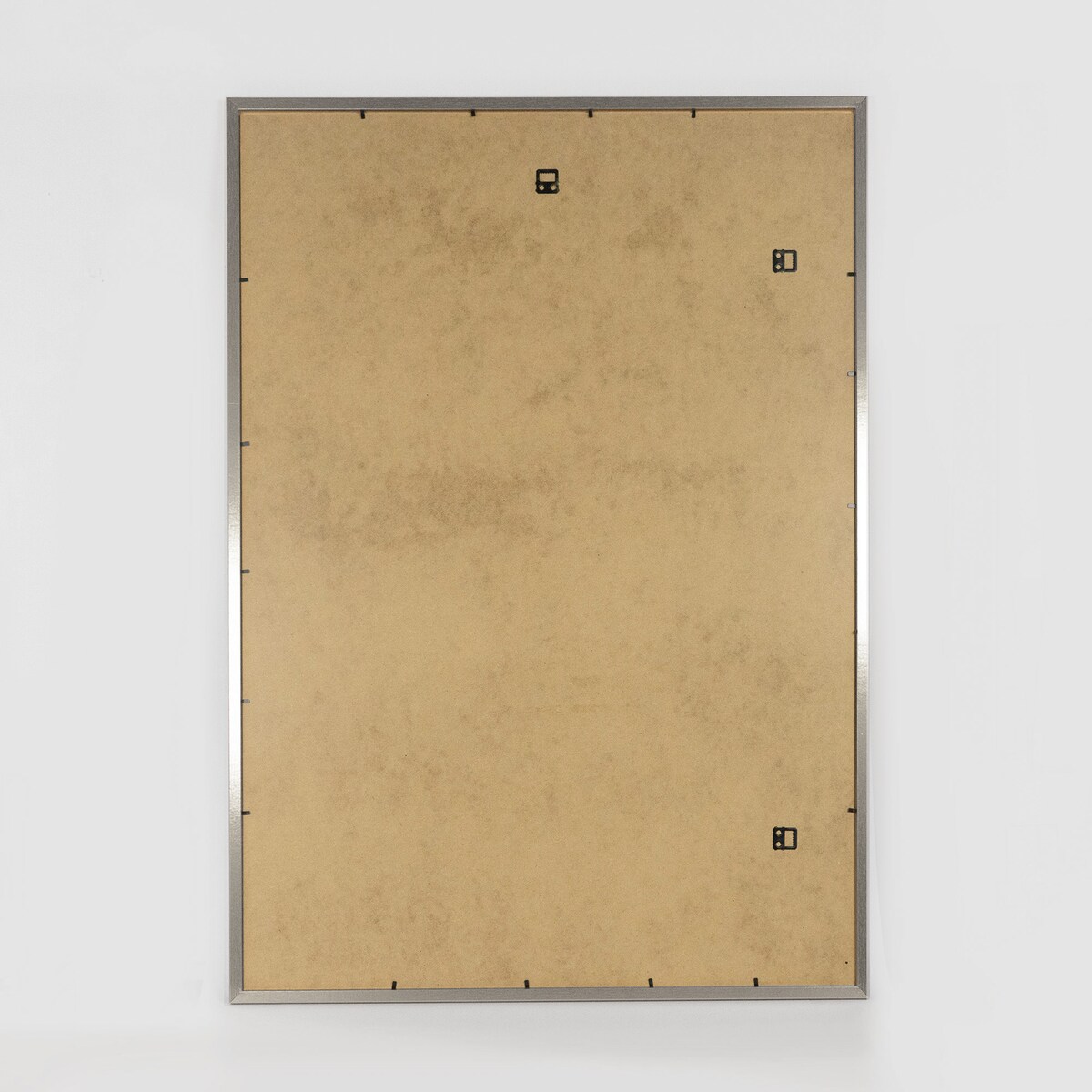 Ramka na zdjęcia 70x100 cm srebrna rama MDF z plexi do powieszenia pion poziom klasyczna ramka FRAMAI