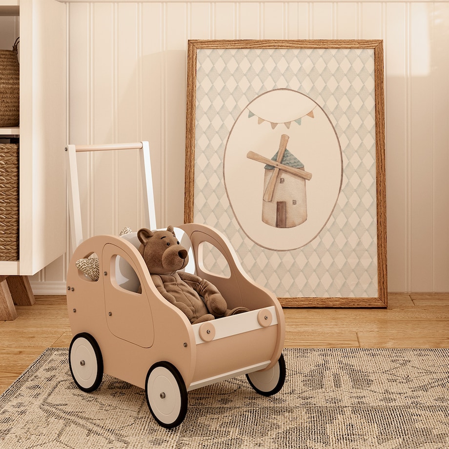 Plakat dla dzieci Wiatrak 20x30