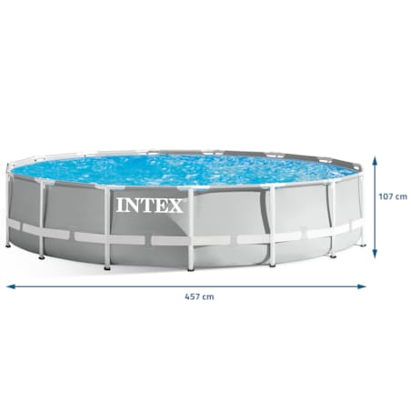 Basen ogrodowy stelażowy 457x107 Intex 26724