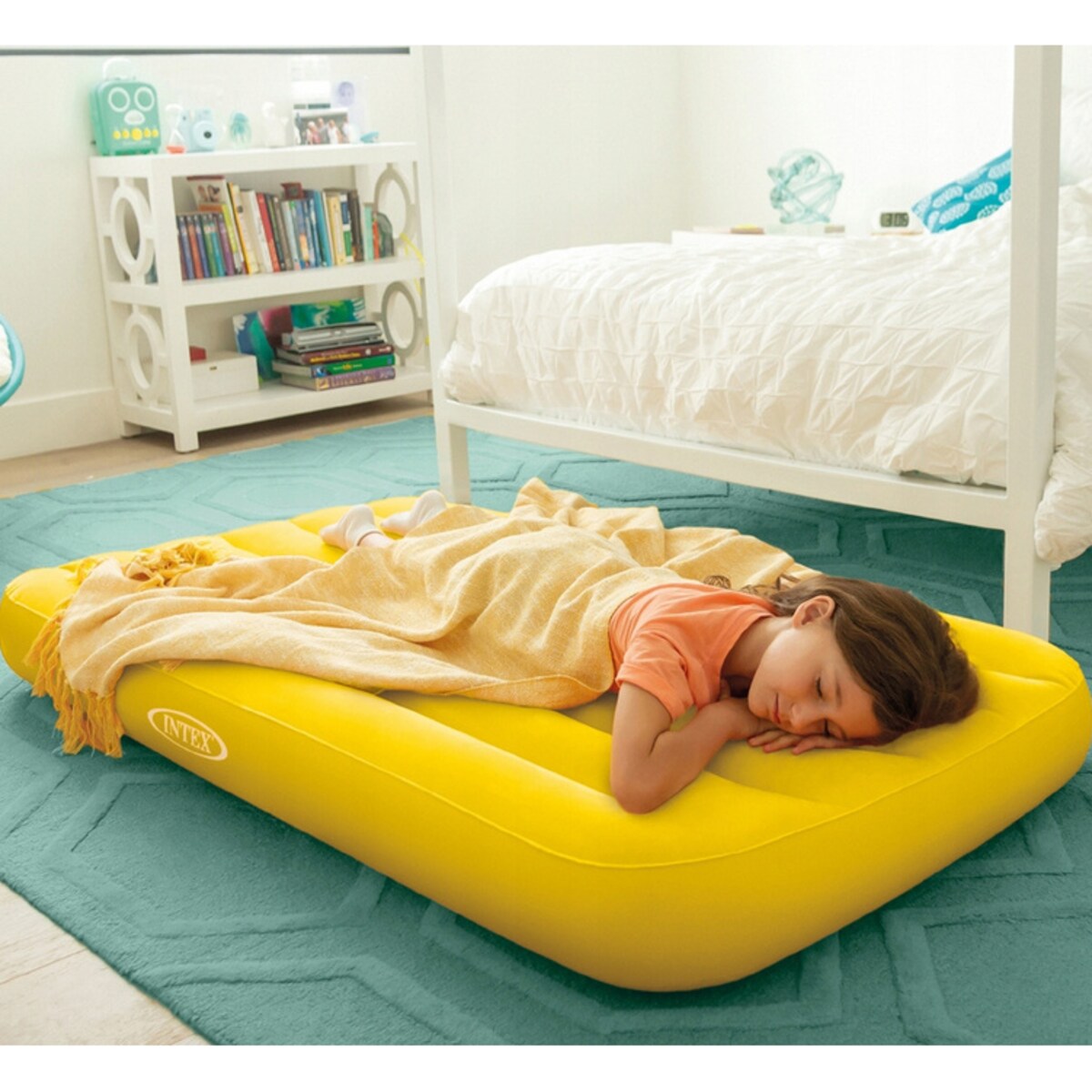 Materac dmuchany dla dzieci 157x88x18cm INTEX