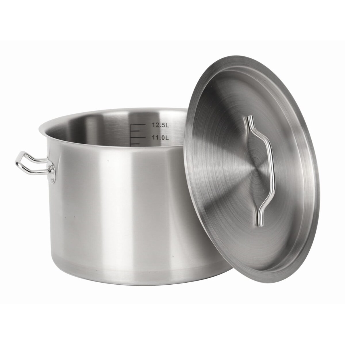 Garnek stalowy ze stali nierdzewnej gastro 14L 30x20 ROSSNER