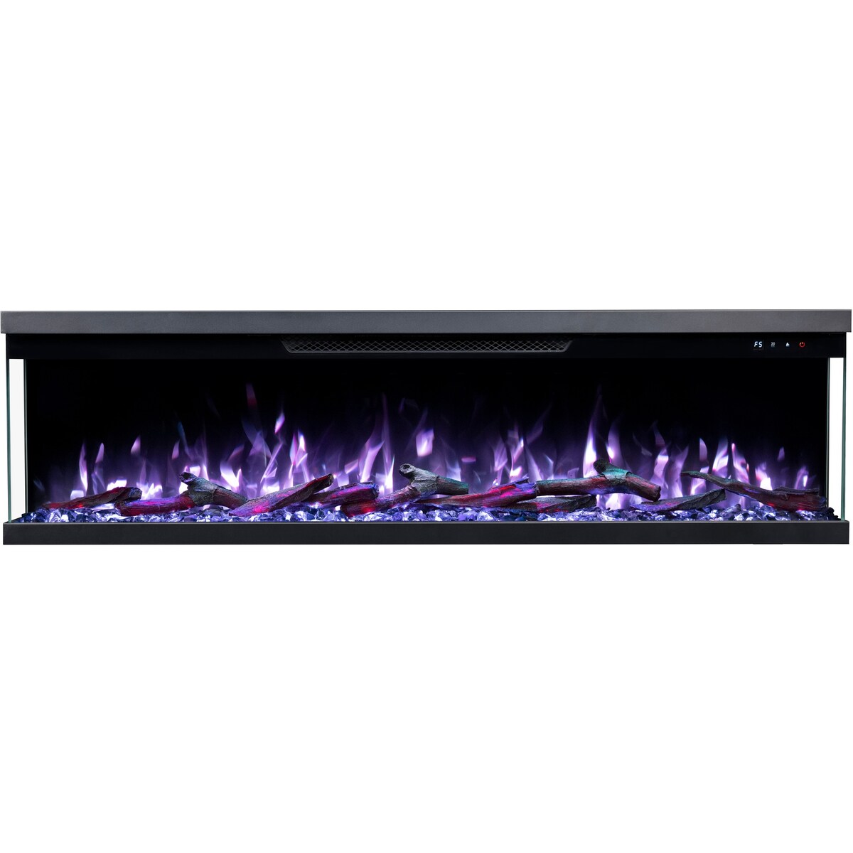 Kominek elektryczny à 3 côtés Emotion Flame Unity 152 - ścienny i do zabudowy - 152x19x36 cm - kominek LED - 900/1800 W