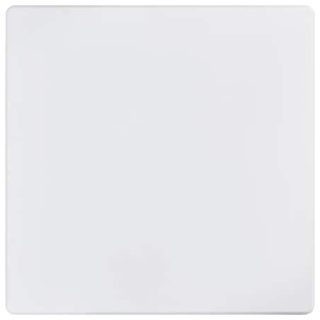 vidaXL Stolik barowy, biały, 60 x 60 x 111 cm, MDF