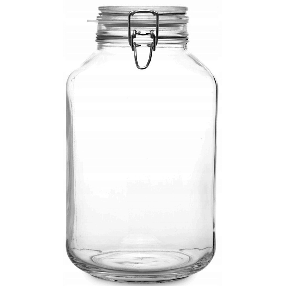 duży SŁOIK POJEMNIK na ŻYWNOŚĆ grzyby FIDO 4 L BORMIOLI kiszonki weki klips