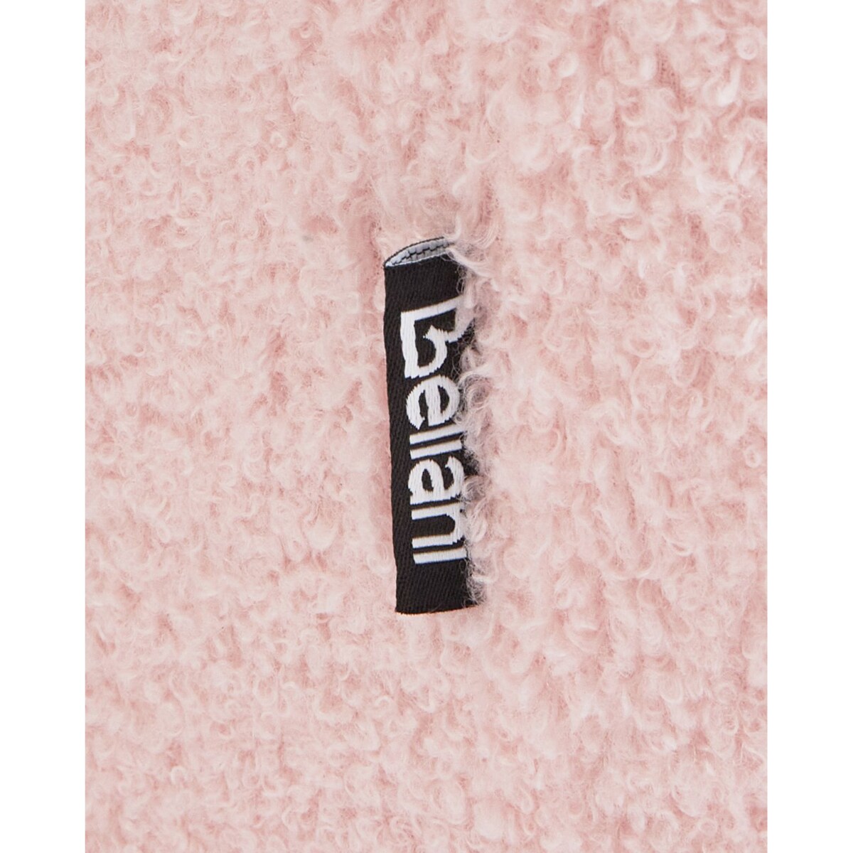 Fotel obrotowy DAVIK Boucle Pastelowy róż