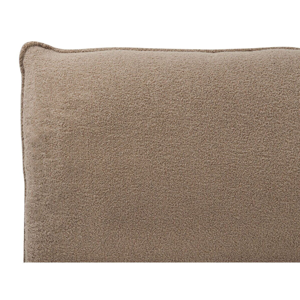 Łóżko wodne Boucle VINAY 180 x 200 cm Brązowy