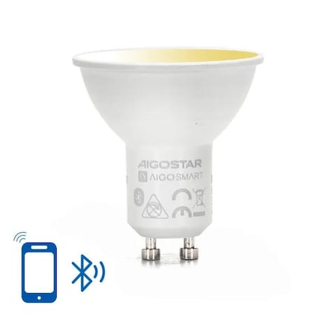inteligentna żarówka bluetooth mesh gu10 cct