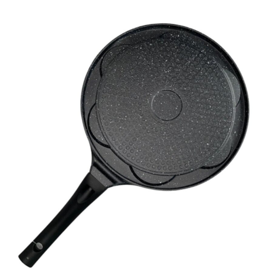 Patelnia do smażenia jajek pancake placuszków placków nieprzywierająca 26 cm 7 otworów ZILNER ZL-2415