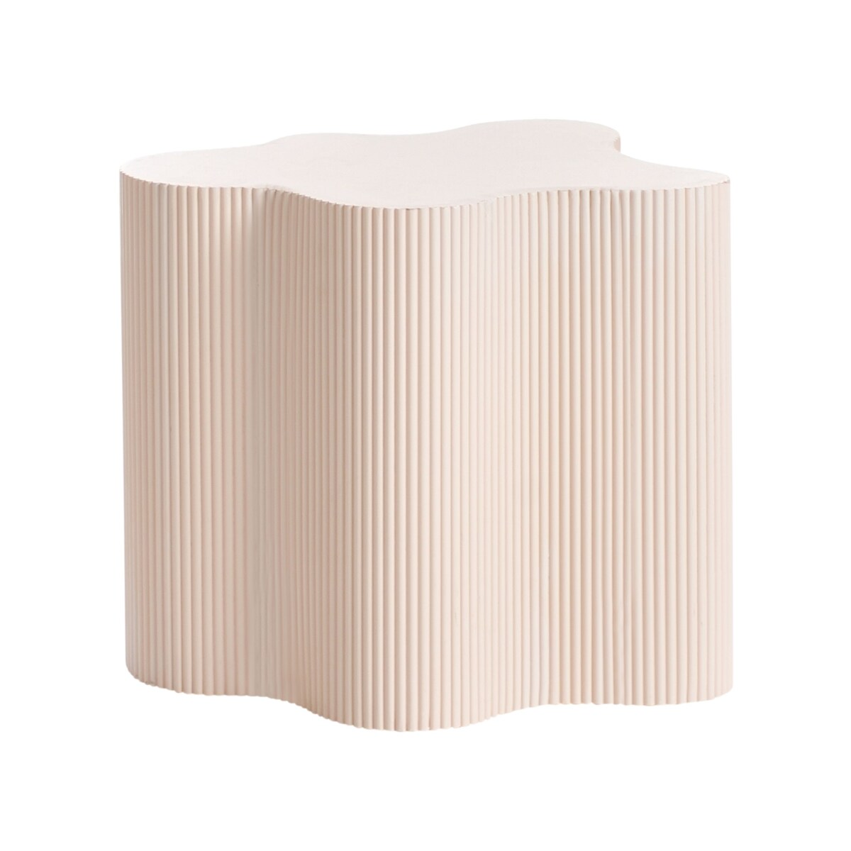 Stolik pomocniczy złamana biel PERRY