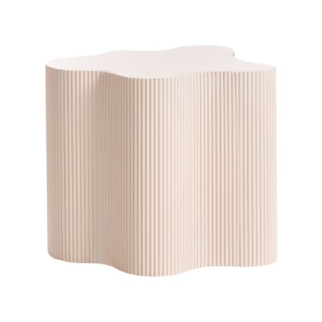 Stolik pomocniczy złamana biel PERRY