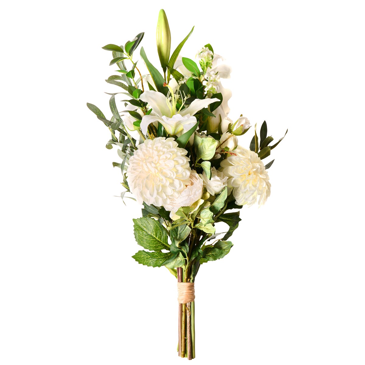 Bukiet sztucznych kwiatów PARREIRA 67 cm Biały