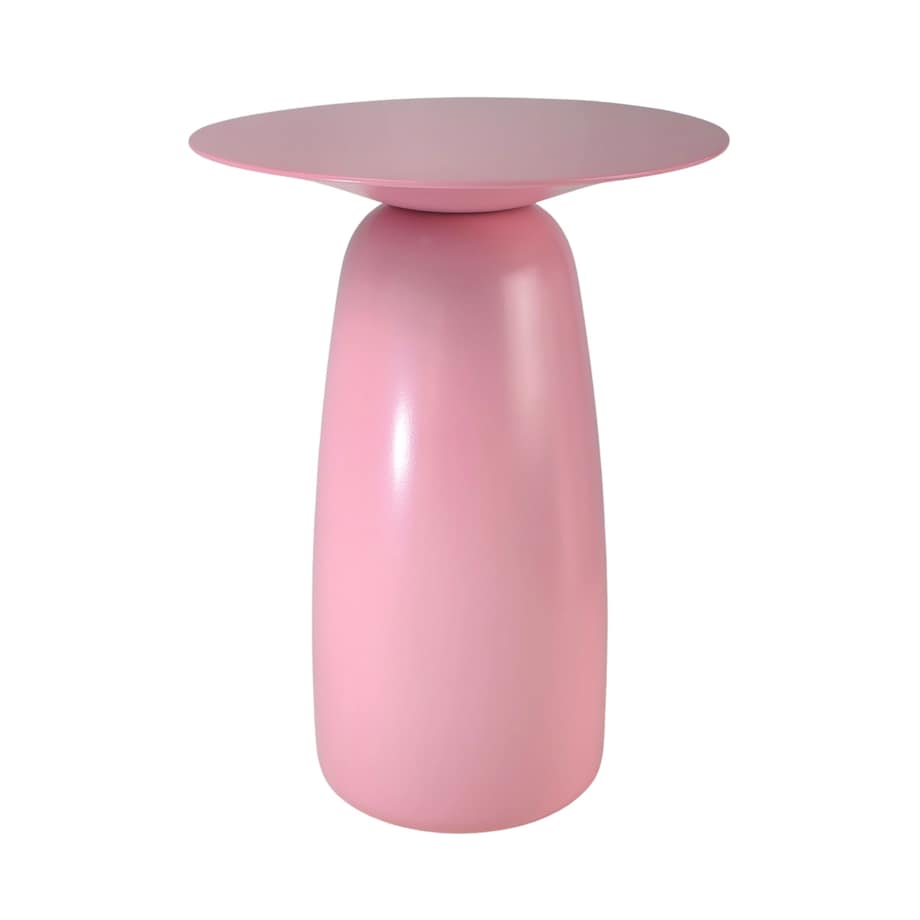 Stolik drewniany różne kolory Baobab 44, kolor pudrowy róż