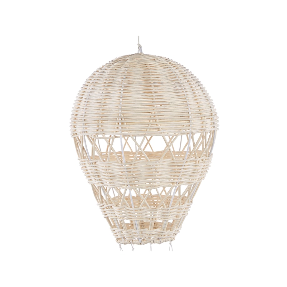 Dekoracja ścienna BEMBA Nieregularny Rattan Naturalny